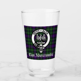 Clan Abercrombie Wapenbadge & Tartan Glas