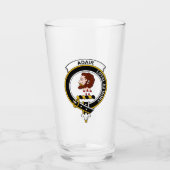Clan Adair Bierglas Glas (Voorkant)