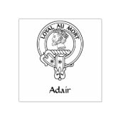 Clan Adair Crest Rubber Stamp Rubberstempel (Afrduk)
