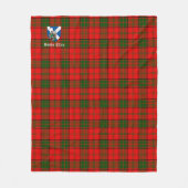 Clan Adair Tartan Pset Fleece Deken (Voorkant)