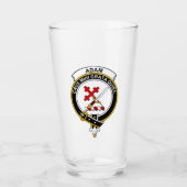 Clan Adam Beer Glass Glas (Voorkant)