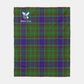 Clan Adam Hunting Tartan Pset Fleece Deken (Voorkant)