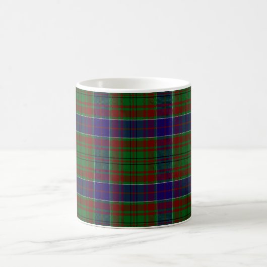 Clan Adams Tartan Koffiemok (Center)