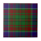 Clan Adams Tartan Tegeltje (Voorkant)