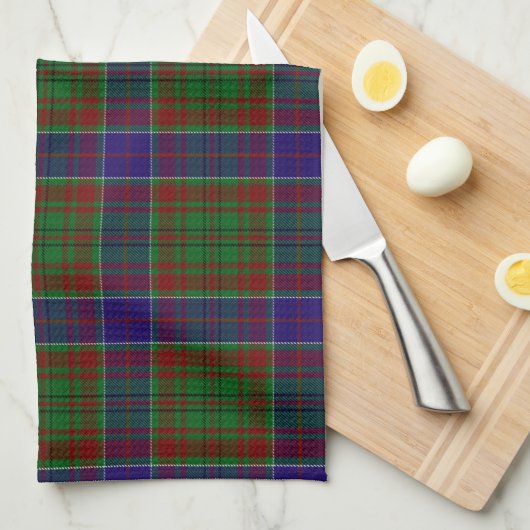Clan Adams Tartan Theedoek (Quarter Fold)