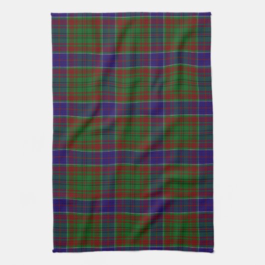 Clan Adams Tartan Theedoek (Verticaal)