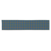 Clan Agnew Blauw en Groen Schots Tartan Korte Tafelloper (Horizontaal)