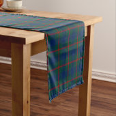 Clan Agnew Blauw en Groen Schots Tartan Korte Tafelloper (Voorbeeld)
