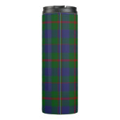 Clan Agnew Crest Badge en Tartan Thermosbeker (Achterkant)