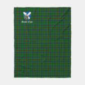 Clan Agnew Hunting Tartan Pset Fleece Deken (Voorkant)