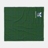 Clan Agnew Hunting Tartan Pset Fleece Deken (Voorkant (Horizontaal))