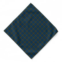 Clan Agnew Tartan Blauw en Groen Schots Plaid