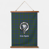 Clan Agnew Tartan Crest  Hangend Wandkleed (Voorkant)
