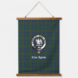 Clan Agnew Tartan Crest  Hangend Wandkleed