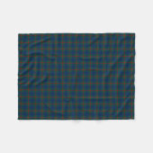 Clan Agnew Tartan Schots Plaid Fleece Deken (Voorkant (Horizontaal))