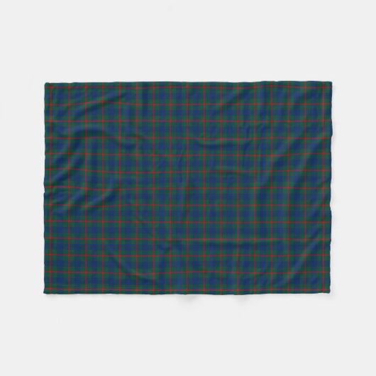 Clan Agnew Tartan Schots Plaid Fleece Deken (Voorkant (Horizontaal))