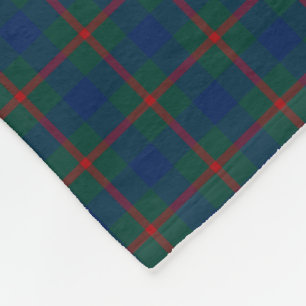 Clan Agnew Tartan Scottish Pset Fleece Deken