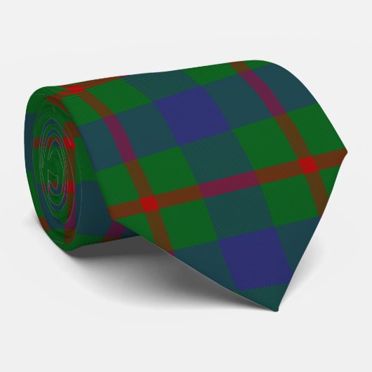 Clan Agnew Tartan Stropdas (Opgerold)