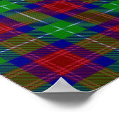 Clan Aiken Tartan - Digitaal downloaden Poster (Hoek)