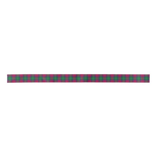 Clan Akins Tartan Satijnen Lint (Voorkant)