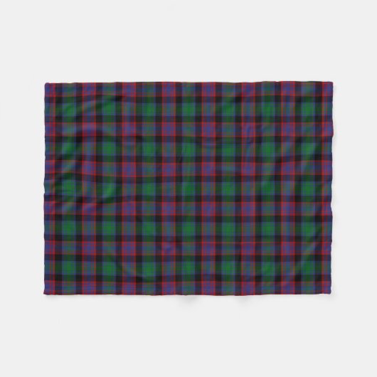 Clan Alexander Hunting Tartan Fleece Deken (Voorkant (Horizontaal))