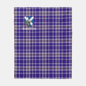 Clan Allardice Tartan Pset Fleece Deken (Voorkant)