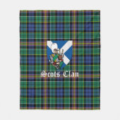 Clan Allison Tartan Plaid Fleece Deken (Voorkant)