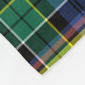 Clan Allison Tartan Plaid Fleece Deken (Hoek)