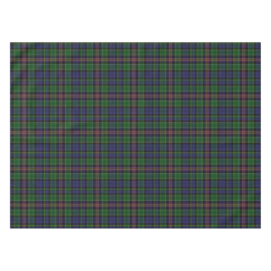 Clan Allison Tartan Tafelkleed (Voorkant (Horizontaal))