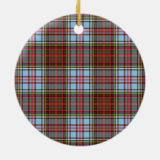 Clan Anderson Ancient Tartan Keramisch Ornament (Achterkant)