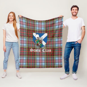 Clan Anderson Ancient Tartan Pset Fleece Deken
