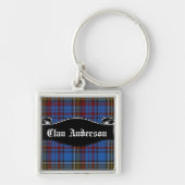 Clan Anderson Banner Sleutelhanger (Voorkant)