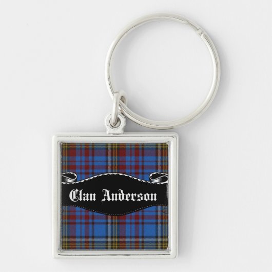 Clan Anderson Banner Sleutelhanger (Voorkant)