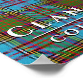 Clan Anderson Colors of Scotland 2 Tartan Pset Poster (Hoek)