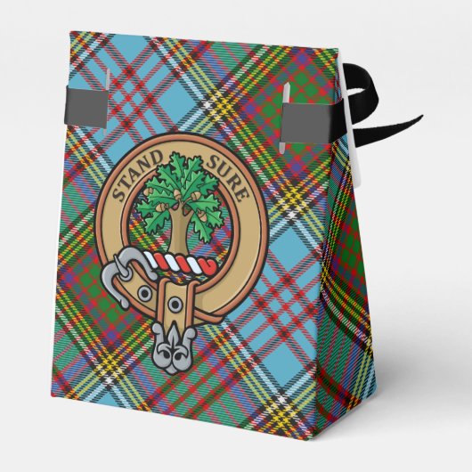 Clan Anderson Crest Favor Box Bedankdoosjes (Achterkant)