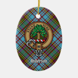 Clan Anderson Crest keramisch Ornament