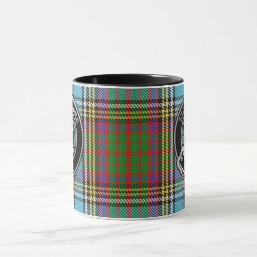 Clan Anderson Crest & Mok Tartan (Midden)