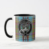 Clan Anderson Crest & Mok Tartan (Links)