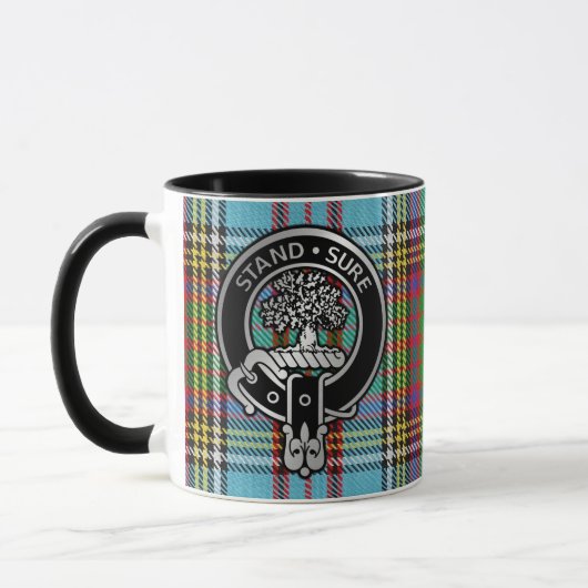 Clan Anderson Crest & Mok Tartan (Links)