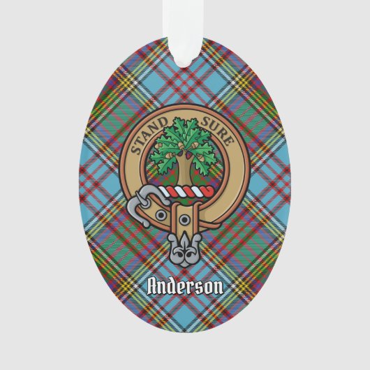 Clan Anderson Crest Ornament (voorkant)