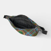 Clan Anderson Crest over Tartan Heuptasje (Open)