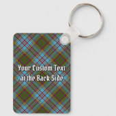 Clan Anderson Crest over Tartan Sleutelhanger (Achterkant)
