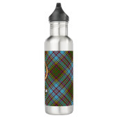 Clan Anderson Crest over Tartan Waterfles (Rechts)