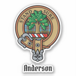 Clan Anderson Crest Sticker