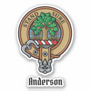 Clan Anderson Crest Sticker