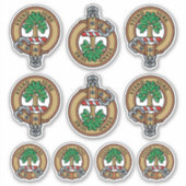 Clan Anderson Crest Sticker Set (Voorkant)