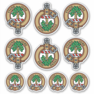 Clan Anderson Crest Sticker Set