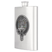Clan Anderson Crest & Tartan Flask Flacon (Links)