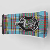 Clan Anderson Crest & Tartan Golf Head Hoesje Golfheadcover (Voorkant)