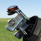Clan Anderson Crest & Tartan Golf Head Hoesje Golfheadcover (Insitu)